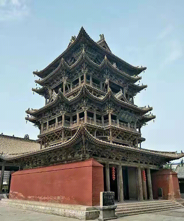 古建大门图片_古代古建筑图片_古建彩绘栏杆图片