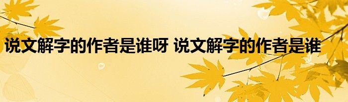 六 说文解字_解文说字是本什么书_文字解说是什么意思