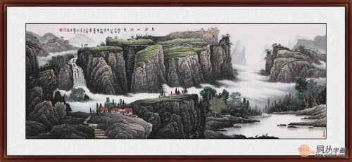 中式装饰画_中式家装装饰画效果图_中式家装装饰画